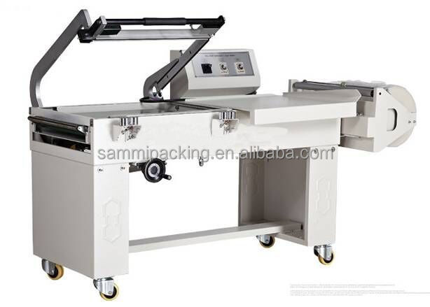 Desain baru 2 dalam 1 L bar sealer L tipe mesin pemotong penyegelan dan mesin kemasan terowongan panas BS-A450