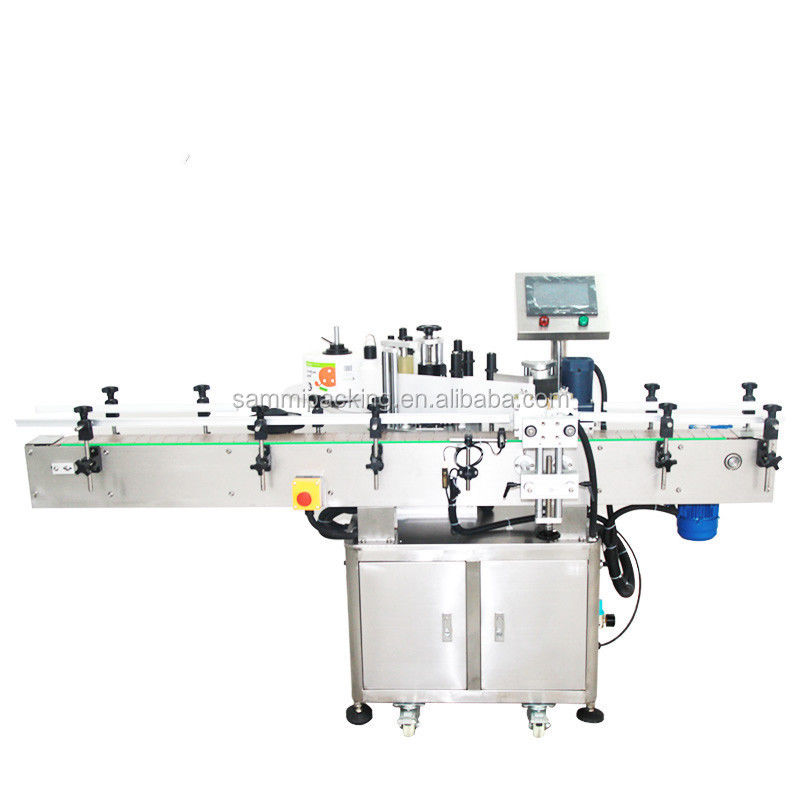 Perlengkapan Pengepakan Sticker Label Applicator Ampuul Air Vial Otomatis Mesin Label Botol Kaca Bulat
