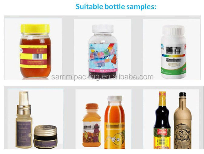 Bottle Round Semi Automatic Labeling Machine Electric Driven Type Multipurpose