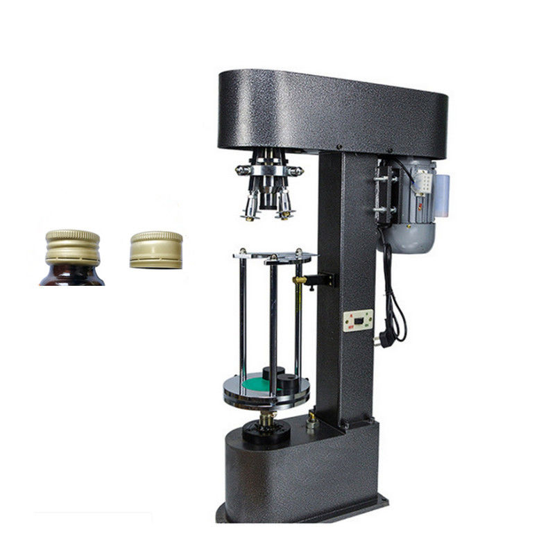 High Precision Semi Automatic Ropp Capping Machine Untuk Botol Wiski Anggur Tutup Aluminium