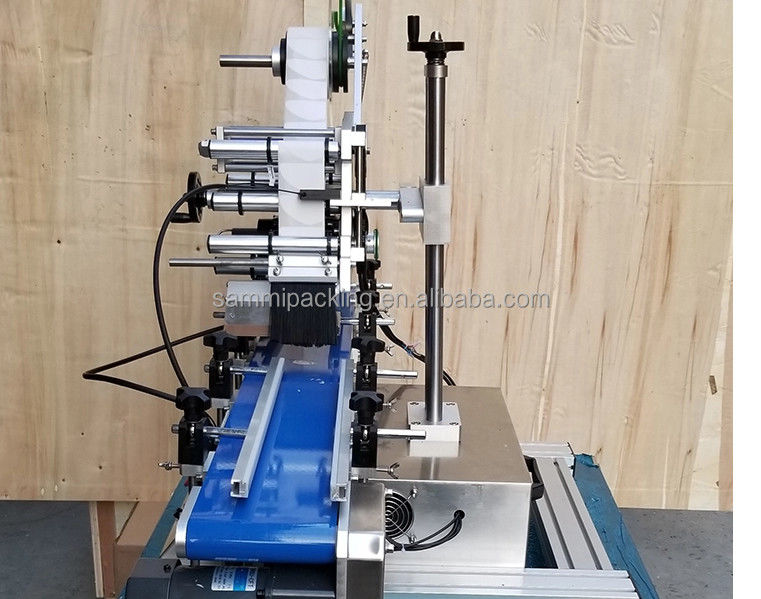 Mesin Penanda Botol Lempeng Stiker Otomatis Jenis Didorong Listrik