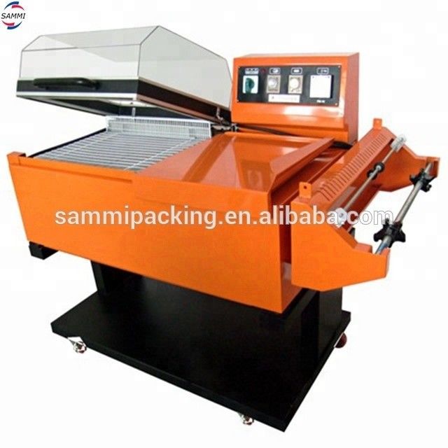 Jual Teratas FM-5540 Semi Otomatis Shrink Wrapping and Cutting Film Machine Shrink Wrapper Shrink Wrap Machine