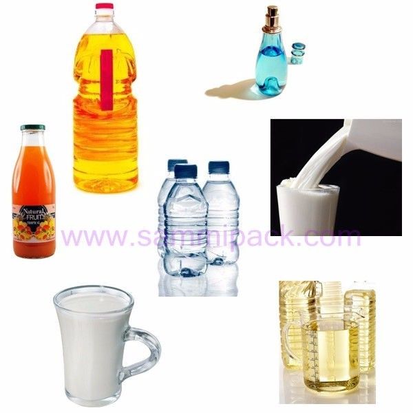 4 Kepala Mesin Pengisian Cairan Pneumatik Untuk Minuman, Minyak, Shampoo, Alkohol, Parfum