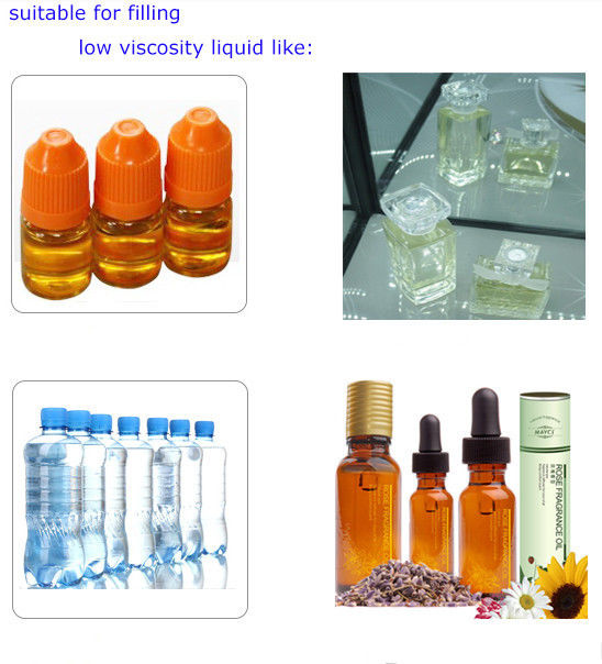 4 Kepala Mesin Pengisian Cairan Pneumatik Untuk Minuman, Minyak, Shampoo, Alkohol, Parfum