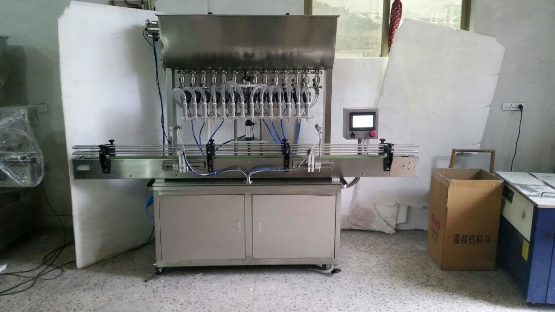 Mesin Pengisian Botol Sampo Kosmetik Hand Sanitizer Laundry Cairan Deterjen Sabun Pengisian Caping Label Mesin