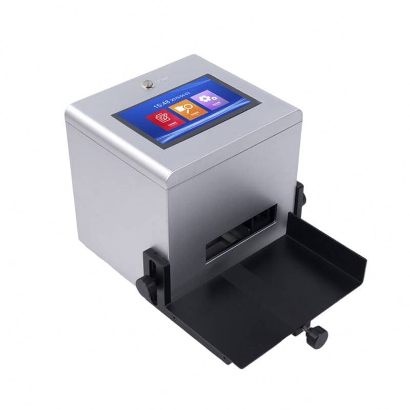 Static Date Code Inkjet Printer Mesin Cerdas Dengan 5 Inch Color Screen