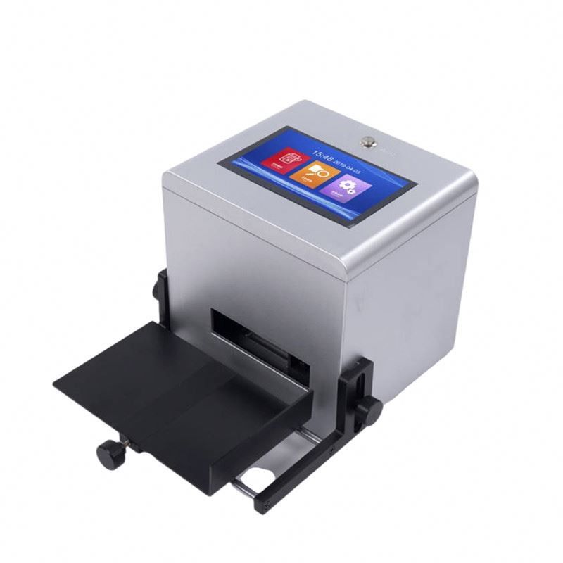 Static Date Code Inkjet Printer Mesin Cerdas Dengan 5 Inch Color Screen