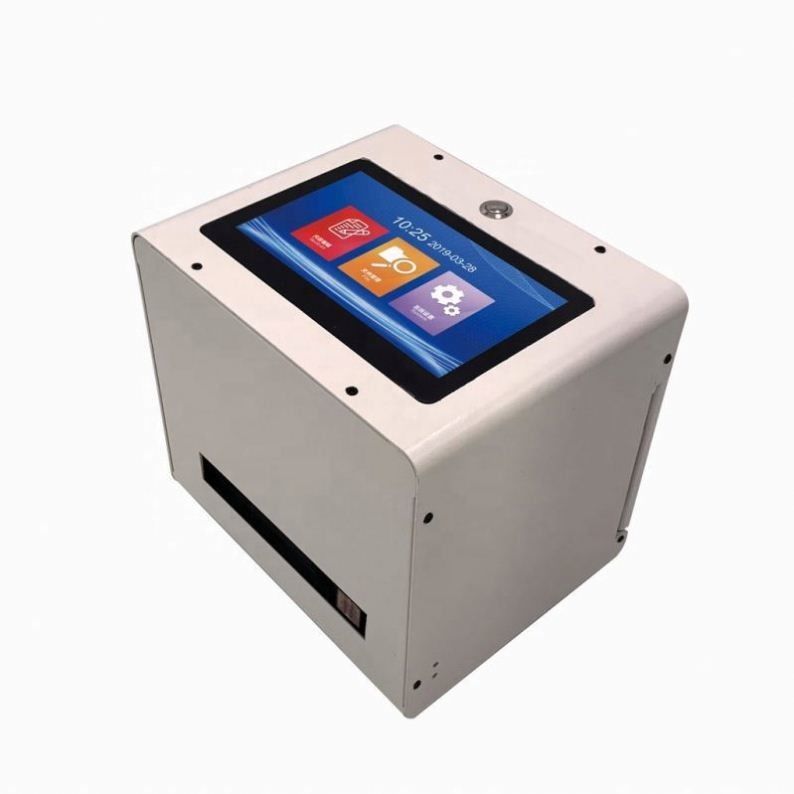 5 Inch Static Intelligent Inkjet Coder Qr Code Tanggal kadaluarsa Label Logo Printer Inkjet