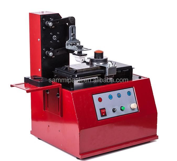 Desktop Ink Pad Printer Kode Tanggal Untuk Botol Kotak Metal TDY-300