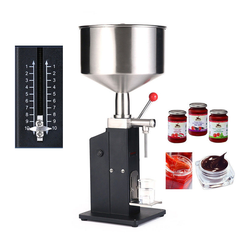 A-03 Semi Automatic Manual Paste Small Dose Filling Machine / Filler Untuk Krim & Shampoo & Kosmetik