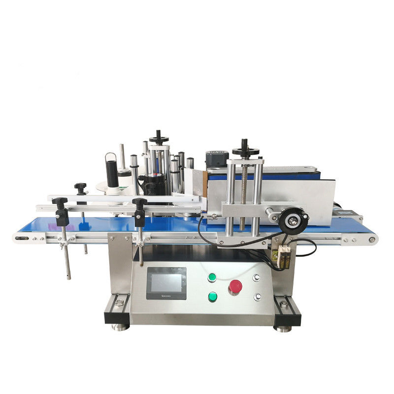 Otomatis Mesin Label Botol Bulat Label Applicator Makanan Kaleng Vertikal Roll Botol Sticker Label Mesin