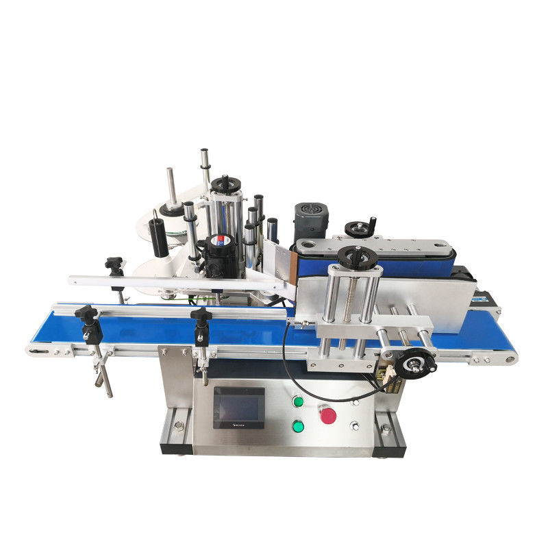 Otomatis Mesin Label Botol Bulat Label Applicator Makanan Kaleng Vertikal Roll Botol Sticker Label Mesin