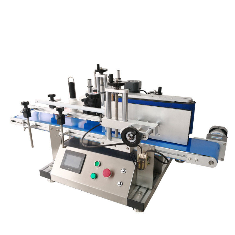 Otomatis Mesin Label Botol Bulat Label Applicator Makanan Kaleng Vertikal Roll Botol Sticker Label Mesin