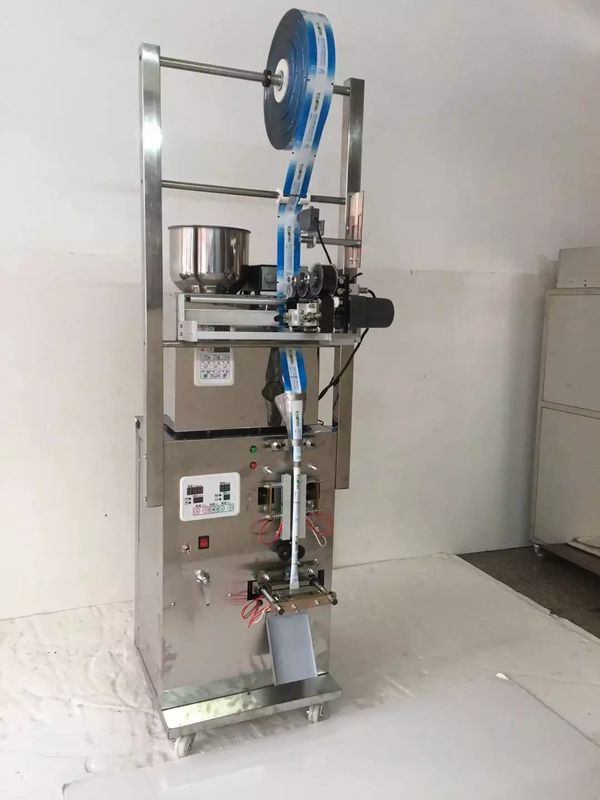 Mesin pengemasan kantong teh listrik semi-otomatis stainless steel dan bubuk pengisian dengan komponen inti motor yang andal