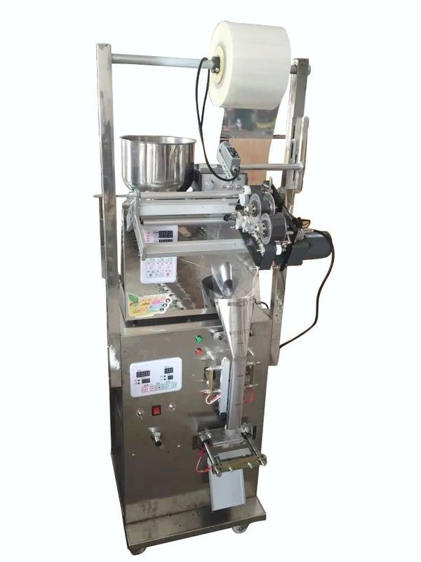 Plastik kecil Nylon Filter Paper Tea Bag Packing Machine Tipe yang Didorong Listrik