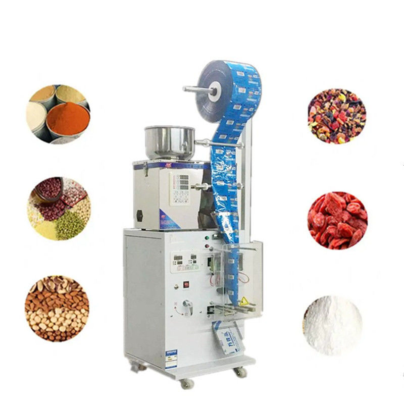 Otomatis 1-50G Dry Power Filling Hardware Nut Otomatis Powder Tea Spice Sealing Packing Machine