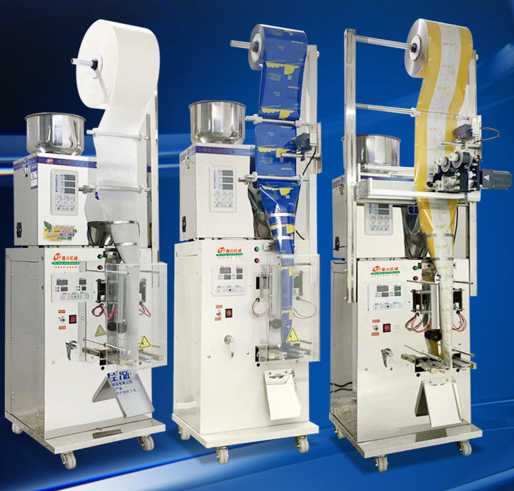 Otomatis 1-50G Dry Power Filling Hardware Nut Otomatis Powder Tea Spice Sealing Packing Machine