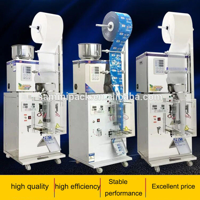 Electric Herb Flour Ginger Spices Chili Sachet Turkey Powder Packing Machine Pengisi kemasan otomatis presisi tinggi