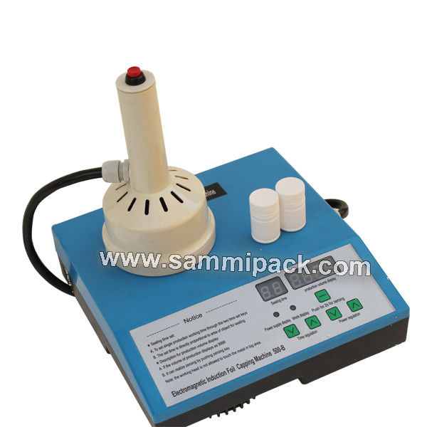Portable Induction Cap Sealer Aluminium Foil Sealing Machine 20-85mm 34*29*15mm Ukuran