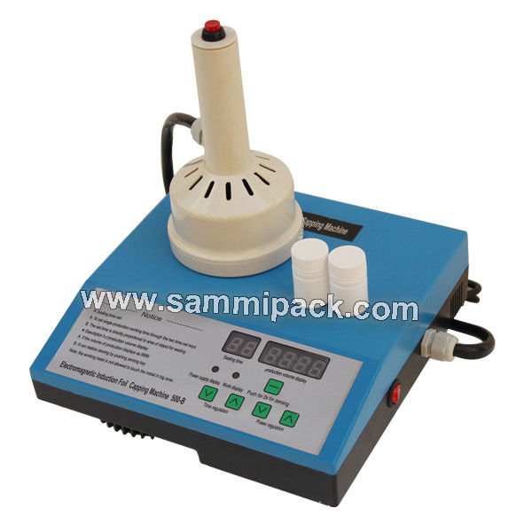Portable Induction Cap Sealer Aluminium Foil Sealing Machine 20-85mm 34*29*15mm Ukuran
