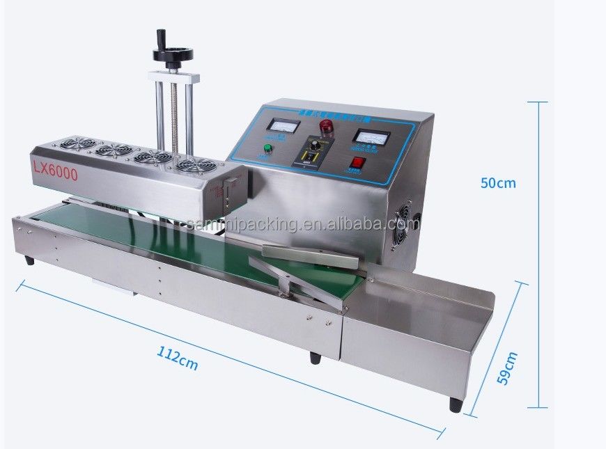 LX-6000A/6000H Induksi Sealer untuk minyak drum dan botol madu Diperlukan pendingin kipas termasuk
