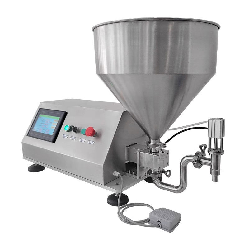 Rotary Food Jam Oil Rotor Lobe Filling Pump Chocolate Filler Lotion Kacang Kosmetik Cream Paste Mesin Pengisian