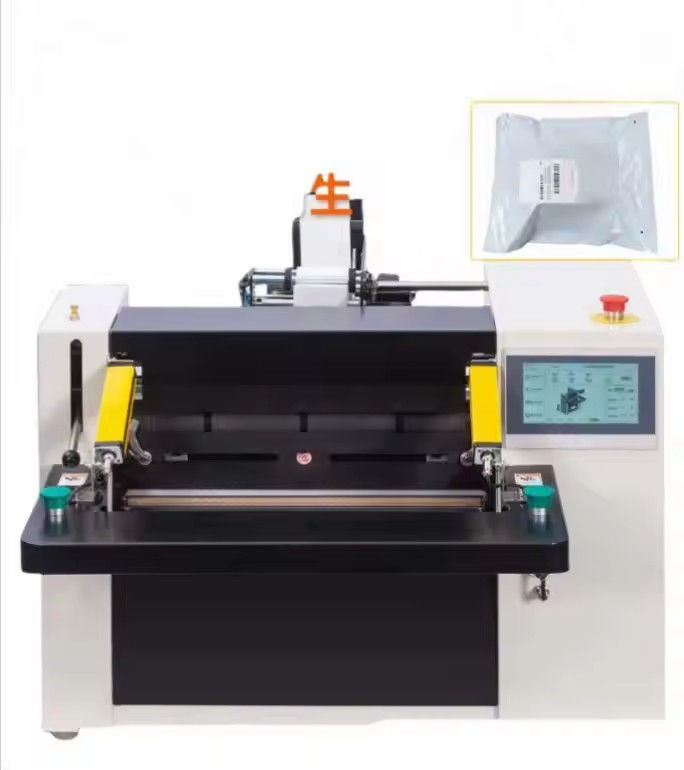 DFD40I Bags Sealing And Labeling Machine Automatic Express Bag Packer E-commerce Bagging Systems Packing Machine Auto Bagger Mesin pengemasan dan penandaan