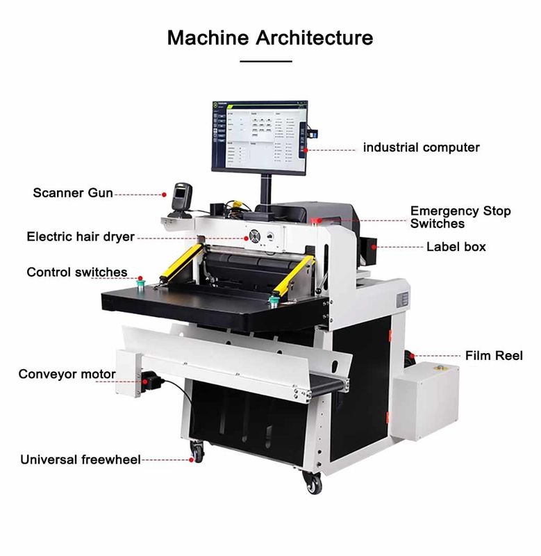Full Automatic Eco ramah kurir Mesin Packing Multi fungsi Mailer Bag Mesin Mesin PLC