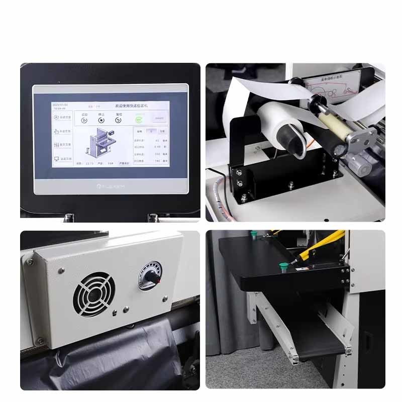 Full Automatic Eco ramah kurir Mesin Packing Multi fungsi Mailer Bag Mesin Mesin PLC