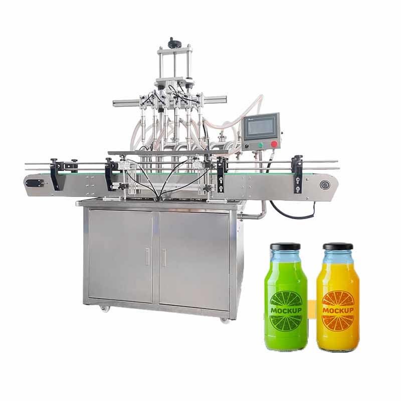 Otomatis Sabun Cairan Cuci Tangan Shampoo Deterjen Cairan Botol Kosmetik Pengisian Capping Label Mesin Produksi Line