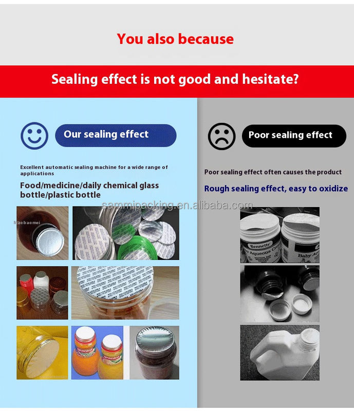 Automatic Floor Type Continuous Induction Sealing Machine Induction Heat Sealer Untuk Botol Plastik Kecil