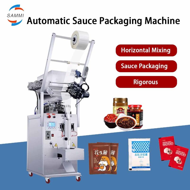 Cream Jam Liquid Sachet Packing Machine Essence Sampel Kosmetik Hand Skincare Cream Sachet Packing Machine dengan Printer Tanggal