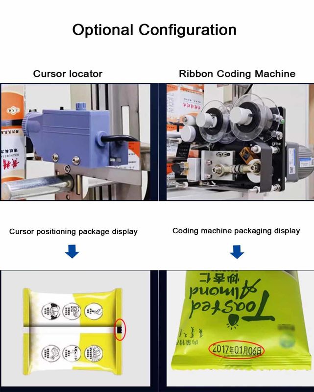 Cream Jam Liquid Sachet Packing Machine Essence Sampel Kosmetik Hand Skincare Cream Sachet Packing Machine dengan Printer Tanggal
