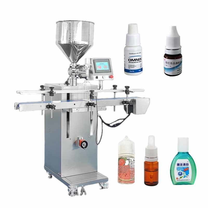 Mesin Pengisi Krim Servo Otomatis Kustom 220V Untuk Sampo Losion Selai Kacang Untuk Semua Produk Cair