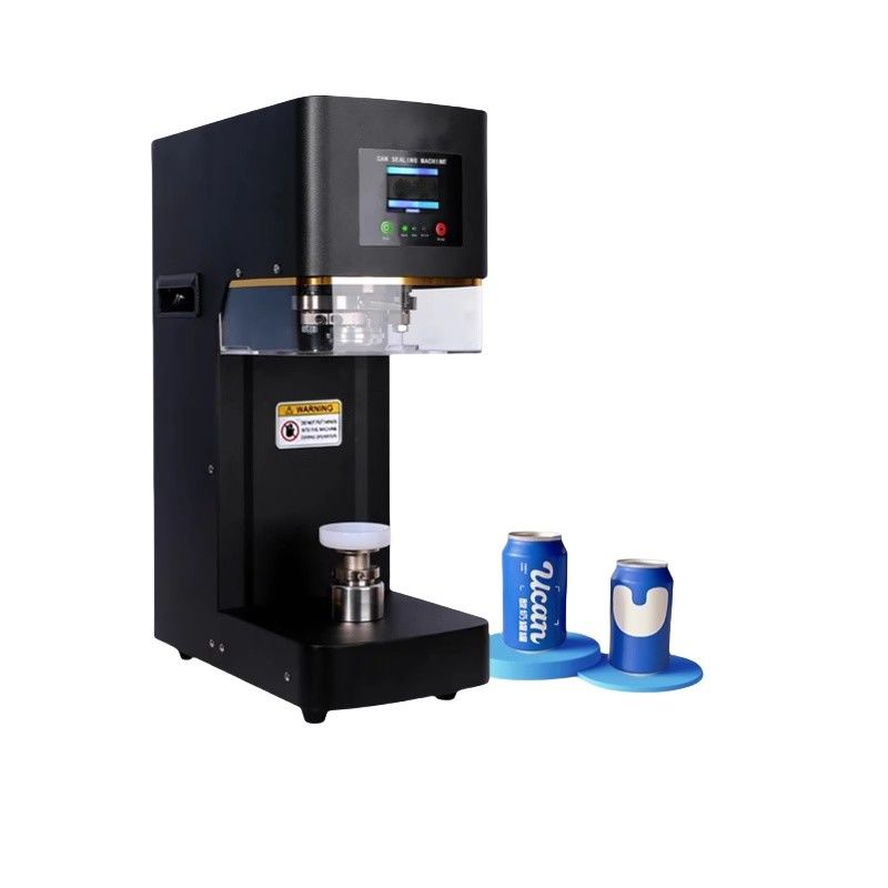 Bubble Tea Can Sealing Machine - Automatic PET/Soda Can Seamer untuk toko teh susu, jus & kemasan kopi