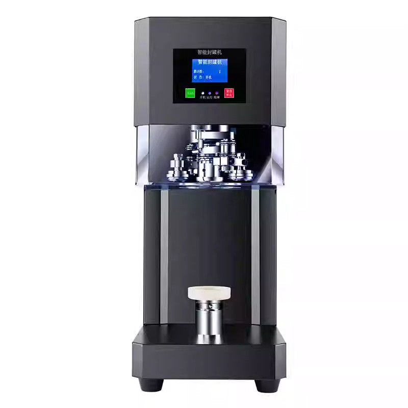 Bubble Tea Can Sealing Machine - Automatic PET/Soda Can Seamer untuk toko teh susu, jus & kemasan kopi