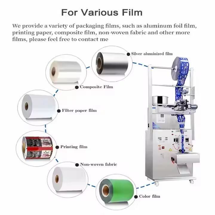 Pabrik Harga Teh Powder Packing Machine Gula garam Kopi Stick Sachet Packing Machine Dengan Hot Stamp Coder