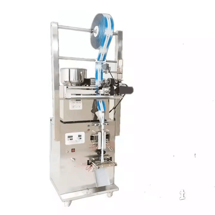 Pabrik Harga Teh Powder Packing Machine Gula garam Kopi Stick Sachet Packing Machine Dengan Hot Stamp Coder