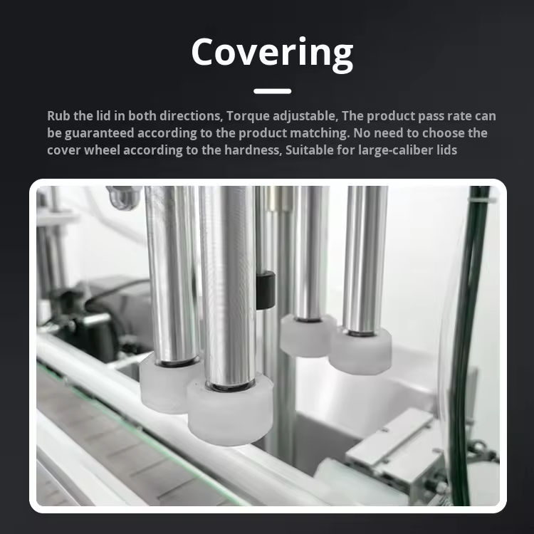 Automatic Tabletop Magnetic Pump Small Liquid Filling Capping Machine for Volume Bottle Skin Toner Massage Oil