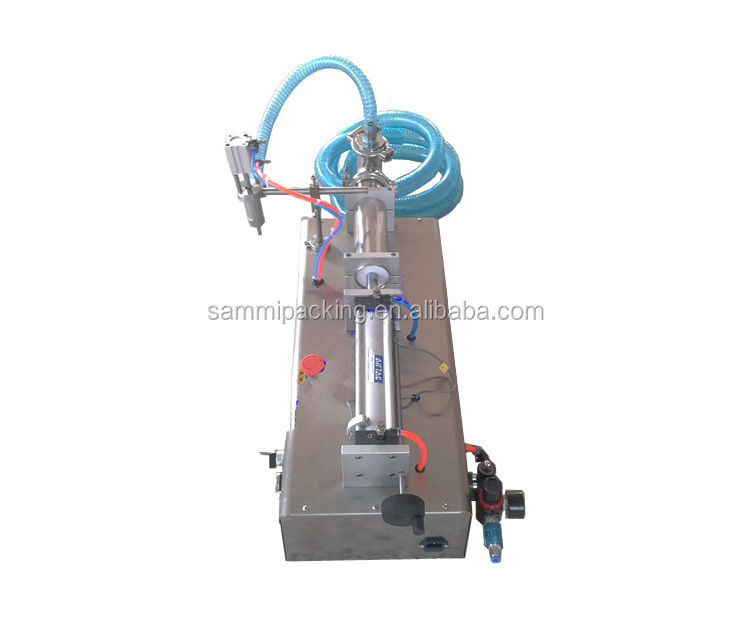 100-1000ml Mesin Penuh Self-Suction Horizontal, Meja Atas Manual Filler Cairan Piston