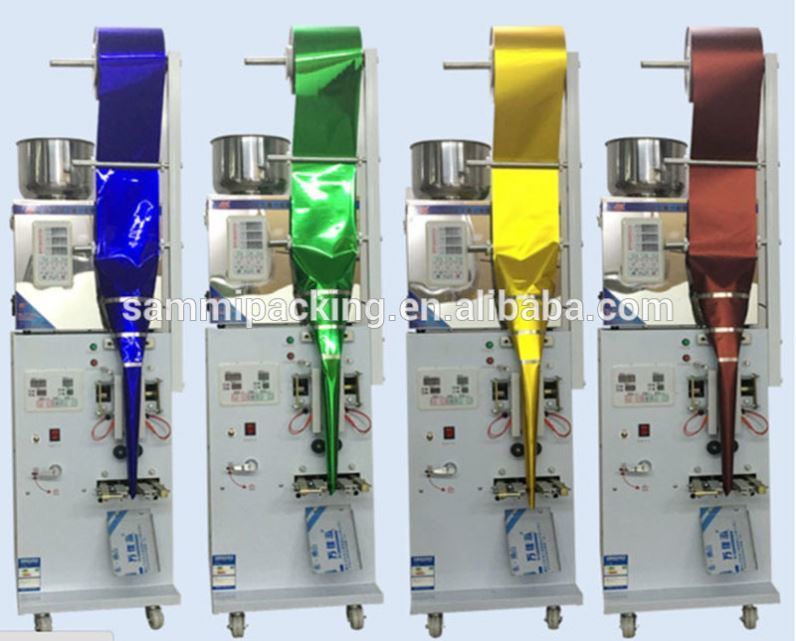 SM-FZ-70A Otomatis Baja tahan karat Back Sealing Bag Mesin Pengisian Tongkat Teh, Mesin Pengemasan Tongkat Teh