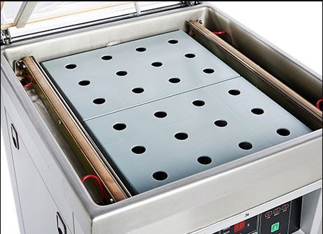 Mesin vakum vertikal DZ-400 Mesin kemasan makanan untuk kacang-kacangan atau beras/ Mesin pengemasan vakum pembentuk