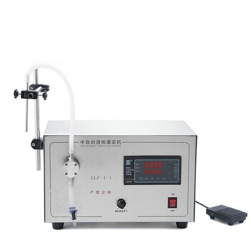 Mesin Pengisian Cairan Presisi Tinggi Listrik Mesin Pengisian Cairan Pompa Ganda GLF-1-1