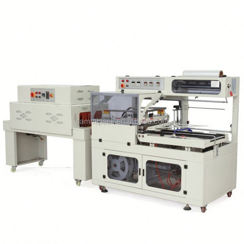 High Speed L Type Sealing Cutting Heat Shrinking Wrapping Machine (Mesin pengemasan kerutan tipe L dengan kecepatan tinggi)