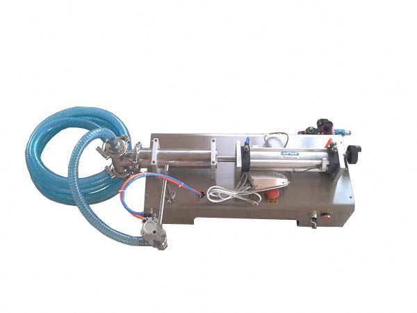 Mesin Pengisi Cairan Semi-otomatis Penawaran Terbaik, Pengisian Minyak, Pengisi Piston Pneumatik 10-100ml, 30-300ml, 100-1000ml