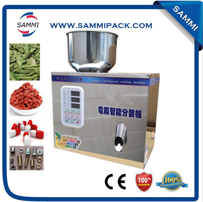 Jual panas FZ-100 Teh kering,bubuk,biji,Benih Menimbang Mesin Pengisi 2-100g