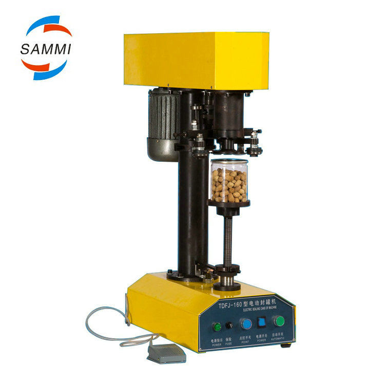 100% Jaminan Tdfj-160 Mesin Penutup Botol Hewan / Penutup Kaleng / Penutup Kaleng untuk Kaleng Tin