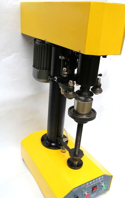 100% Jaminan Tdfj-160 Mesin Penutup Botol Hewan / Penutup Kaleng / Penutup Kaleng untuk Kaleng Tin