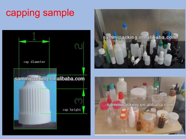 Kualitas Baik Botol Air Plastik Kaca Jar Handheld Manual Sealing Screw Botol Mesin Capping