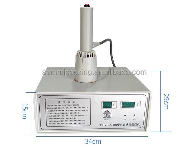 Mesin Segel Induksi Portabel DGYF-500B / Mesin Segel Foil Aluminium / Mesin Segel Botol Induksi